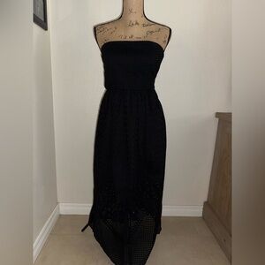 Toni Strapless Black Women’s Dress